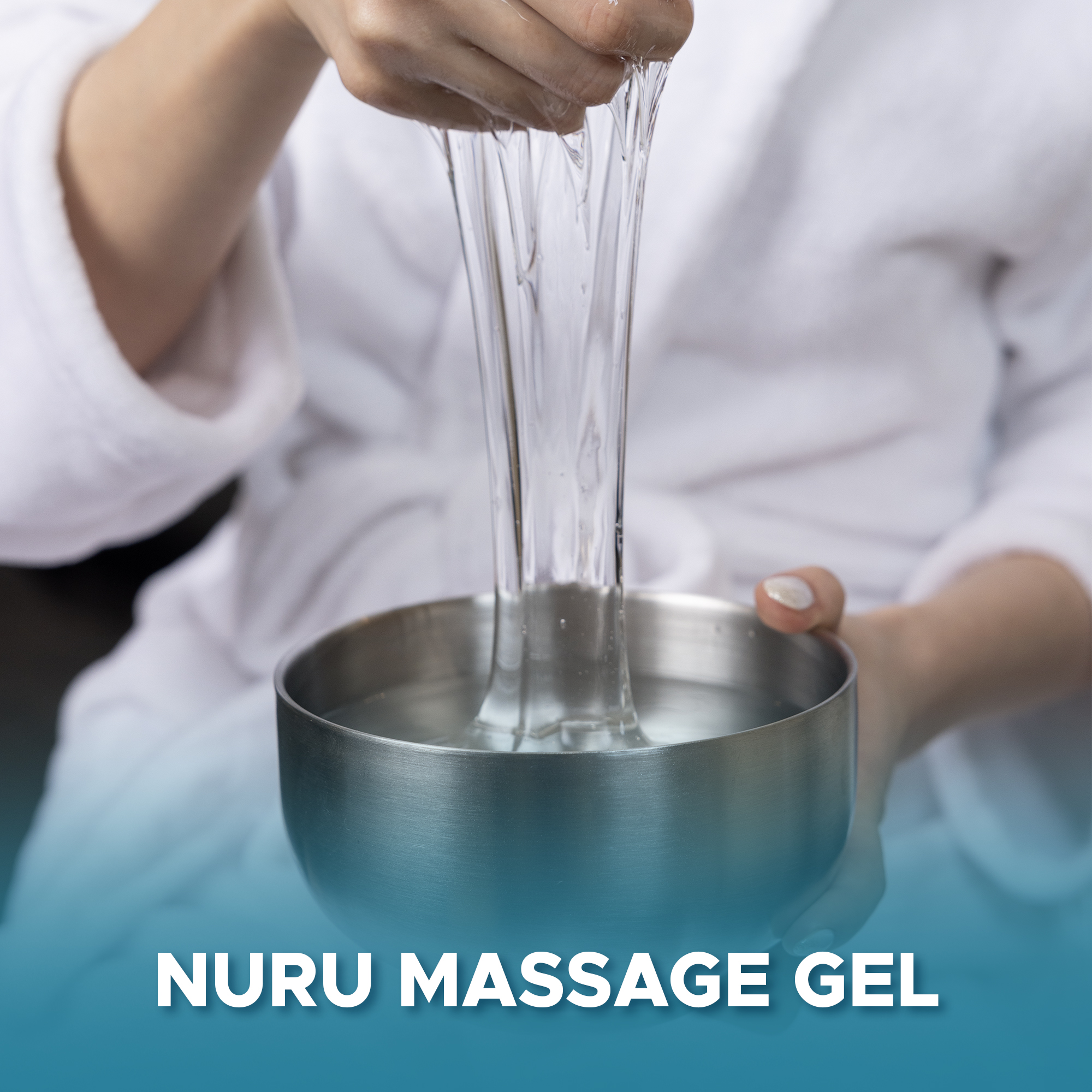 EROTICGEL «Massage Gel Set» 5x5g japanisches Massagegel-Pulver + Schale für Nuru-Massagegel (8)